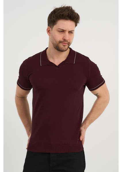 Resort Yaka Triko T-Shirt fırsatları