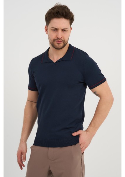 Resort Yaka Triko T-Shirt indirimleri