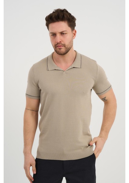 Resort Yaka Triko T-Shirt