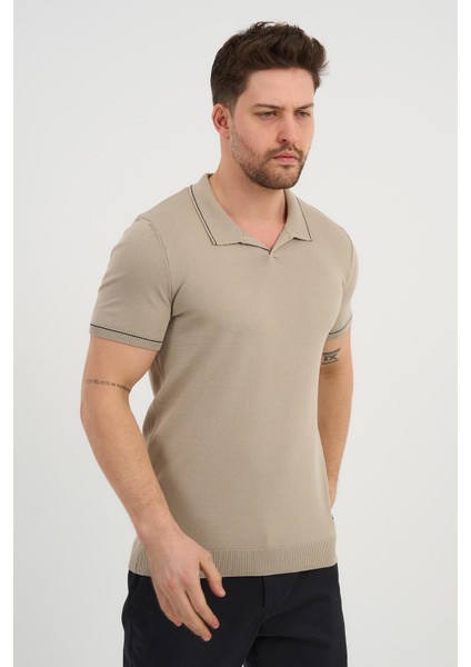 Resort Yaka Triko T-Shirt modelleri