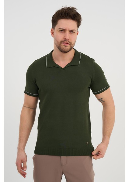 Resort Yaka Triko T-Shirt