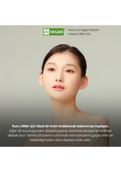 Ceramide Cera Soothing Cream Nemlendirici Yatıştırıcı Hassas Cilt Krem Kore 80ml