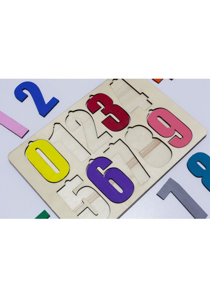 Ahşap Montessori Eğitici Sayılar Oyuncak | 3-4-5 Yaş Matematik Öğrenme Seti modelleri
