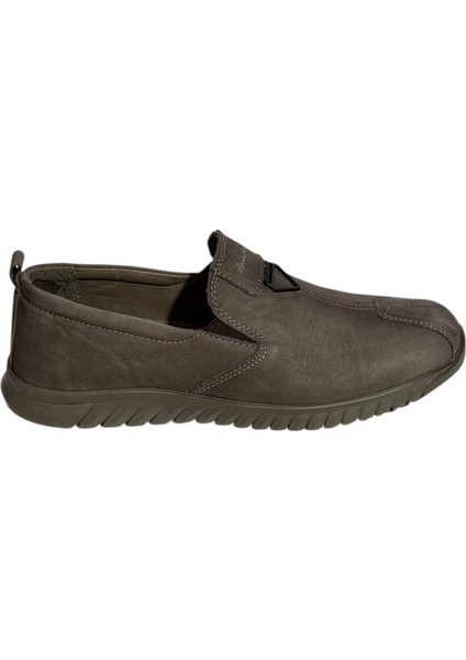152-19028 Erkek Casual Deri Nubuk Ayakkabı