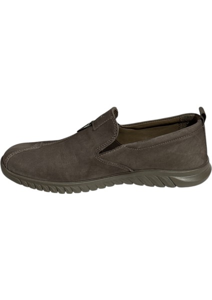 152-19028 Erkek Casual Deri Nubuk Ayakkabı