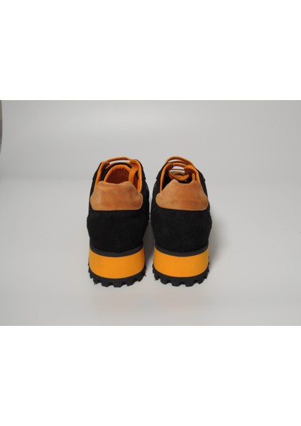 Siyah Süet Spor Günlük Ayakkabı