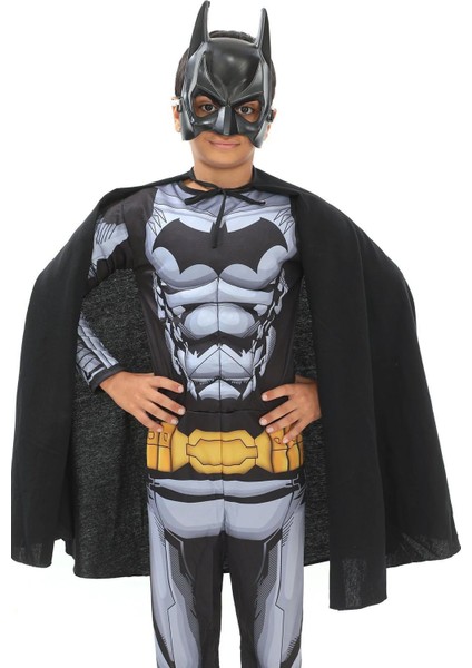 KADIKÖY KOSTÜM Çocuk Batman Kaslı Kostüm