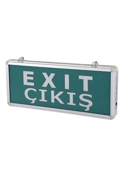 Exit Çıkış Acil Yönlendirme Armatürü Oksuz