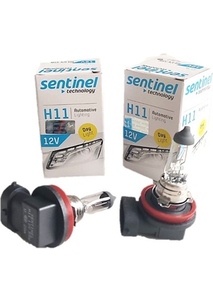 2 Adet H11 Far Sis Ampul Standart Işık Halojen Ampul 12V 55W
