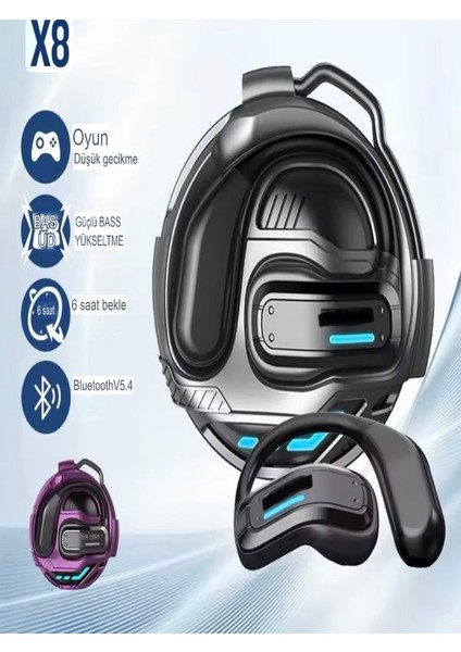 FB021 Ce Ipx4 Su Geçirmez Ows Open Air Bluetooth 5.4 Kablosuz Açık Kulaklık Airbuds