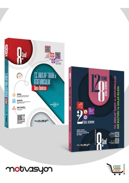 8. Sınıf Tc Inkilap Tarihi ve Atatürkçülük Seti 2 Eser