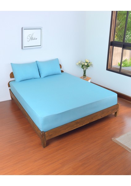 %70 Pamuklu Lastikli Çarşaf Takımı