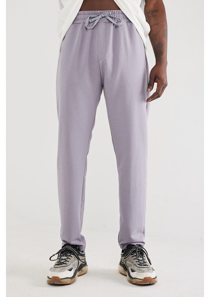 Vanguard Erkek Fermuar Cepli Alt Eşofman Gri