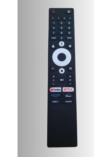 Strong-Fobem MT65EG8000QF Ile Uyumlu Smart Tv Kumanda Mikrofonlu