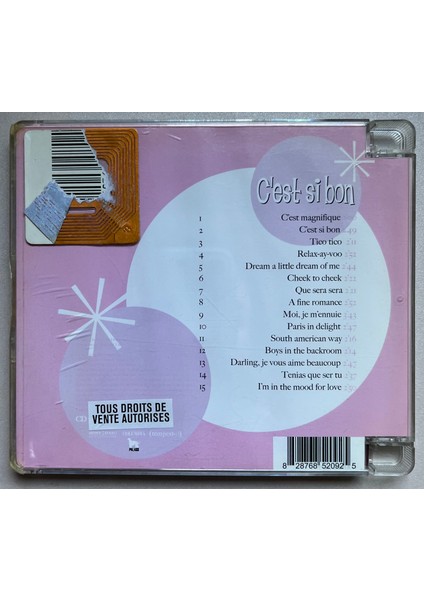 Arielle Dombasle Cest Si Bon CD (Orjnal Dönem Baskı Cd)