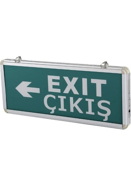 Exit Çıkış Acil Yönlendirme Armatürü Sol Sağ Oklu 9166
