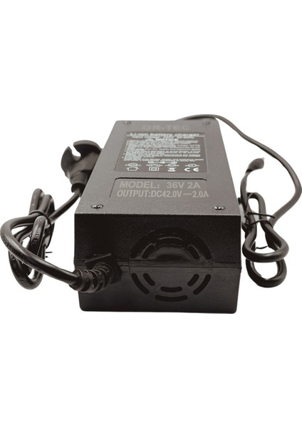 Ortec 36V 2A Lityum Li-Ion Akıllı Elektrikli Bisiklet Şarj Aleti