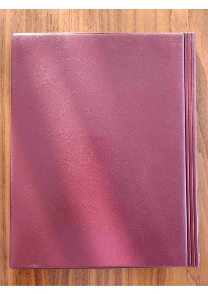 200 Adet Yerli Madeni Para Albümü Koleksiyon Kirmizi modelleri