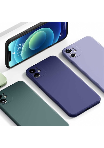 Apple iPhone 12 Mini Uyumlu Kılıf Içi Kadife Renkli Pürüzsüz Esnek Kamera Korumalı Gorentsi Kapak modelleri