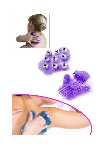 Masaj Eldiveni 9 Bilyeli Massage Glove