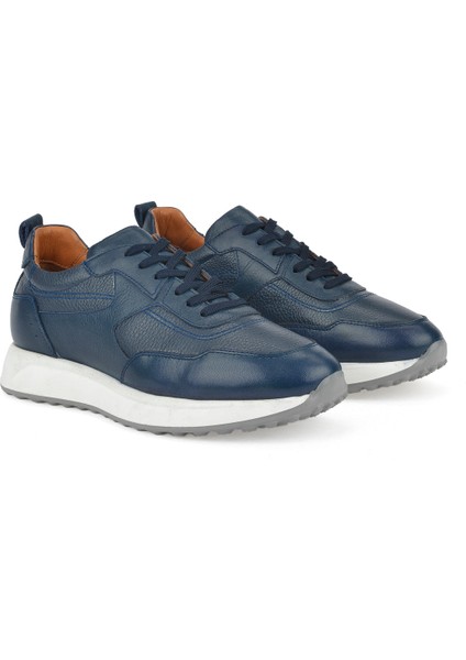 Erkek Deri Sneaker 1511026Z280 Lacivert
