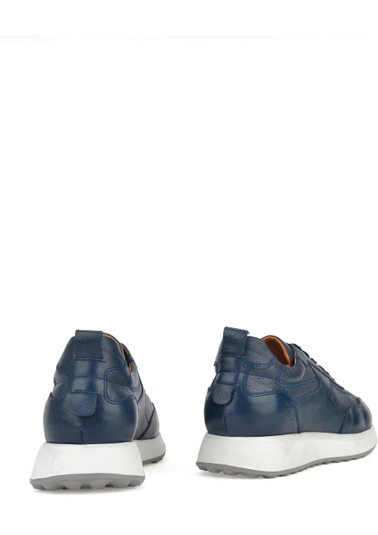 Erkek Deri Sneaker 1511026Z280 Lacivert