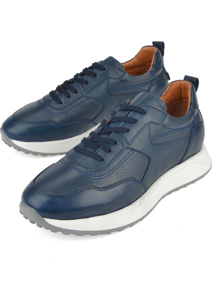 Erkek Deri Sneaker 1511026Z280 Lacivert