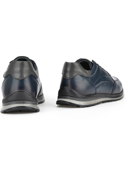 Erkek Deri Sneaker 1511002Z415 Lacivert modelleri