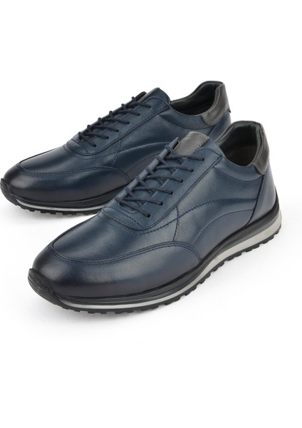 Erkek Deri Sneaker 1511002Z415 Lacivert indirimleri