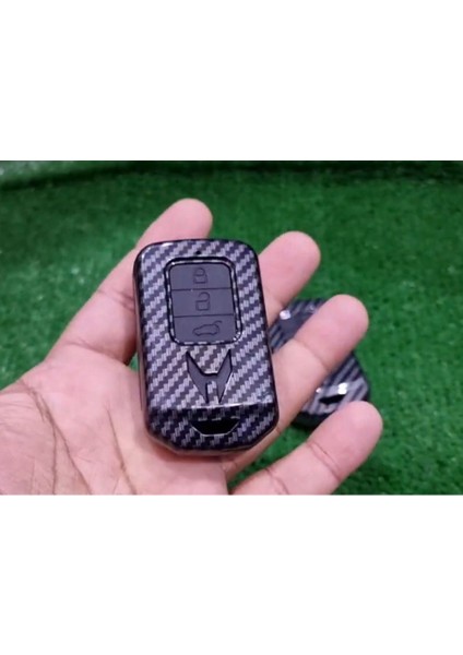 Honda Civic Fc5 Crv Hrv Sustasız Anahtarsız Çaliştırma Karbon Anahtar Koruma Kılıfı