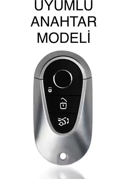 Mercedes Benz C S Sınıf W206 W223 S350 C260 C300 S400 S450 S500 Silikon Anahtar Koruma Kılıfı fiyatları