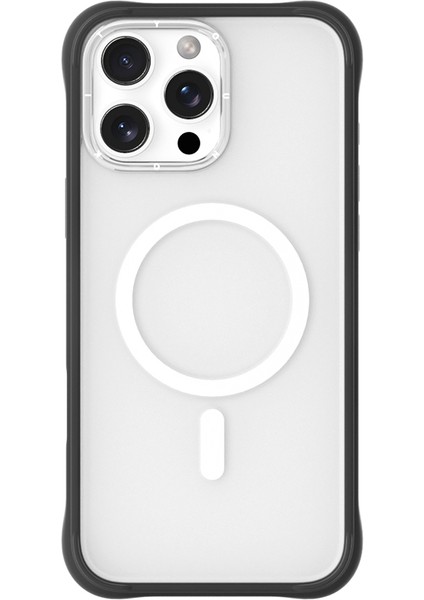 iPhone 16 Pro Max Kılıf Magsafe Uyumlu Airbagli Youngkit Dynamic 2 Serisi Kapak Siyah