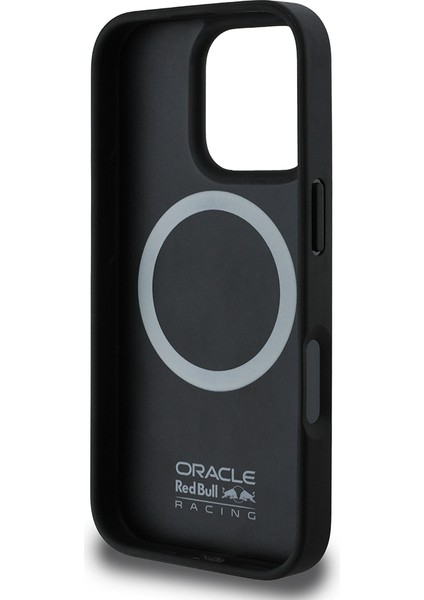 iPhone 16 Pro Max Kılıf Redbull Lisanslı Magsafe Uyumlu Karbon Fiber Parlayan Logolu Kapak Siyah fırsatları