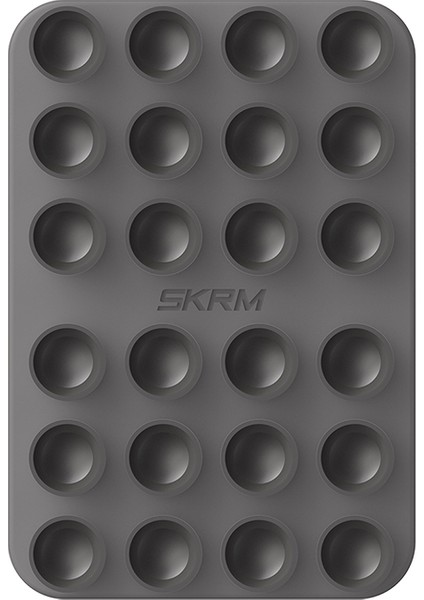 Stax Magnetik Vakumlu Düz Zemin Telefon Tutucu Füme