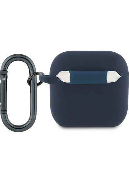 Airpods 4 Kılıf Orjinal Lisanslı Baskı Logolu Askı Aparatlı Silikon Kapak Lacivert fiyatları