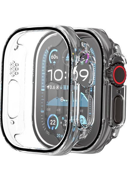 Watch Ultra 49MM JD-108 Hd Ekran ve Kasa Koruyucu Şeffaf