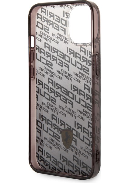 iPhone 14 Kılıf Ferrari Orjinal Lisanlı Transparan Sf Baskılı Dizayn Kapak Siyah fırsatları