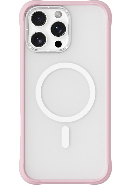 iPhone 16 Pro Max Kılıf Magsafe Uyumlu Airbagli Youngkit Dynamic 2 Serisi Kapak Pembe