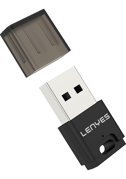 LR203 USB Bluetooth 5.0 Wireless Transmitter Adaptör Siyah