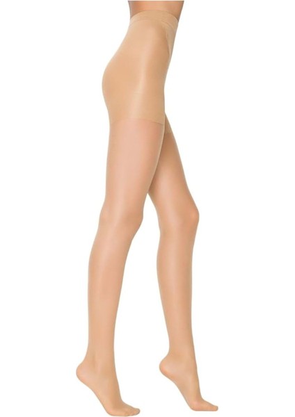 Silüet Külotlu Çorap Kadınlar İçin Ten Renk Dikiş İzi Olmadan İnce Mat S-M