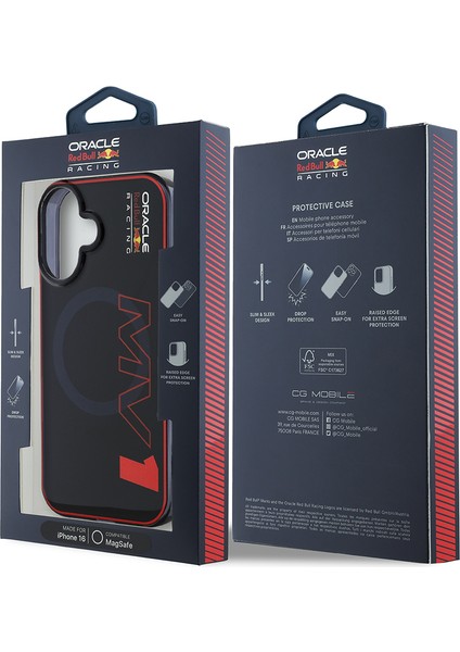iPhone 16 Kılıf Redbull Lisanslı Magsafe Uyumlu Çift Katmanlı Sert Pc Büyük Boy Mv Kapak Lacivert indirimleri