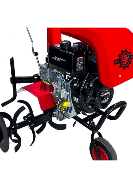 B310BD Dizel BRG182 Motorlu Çapa Makinesi 7 Hp