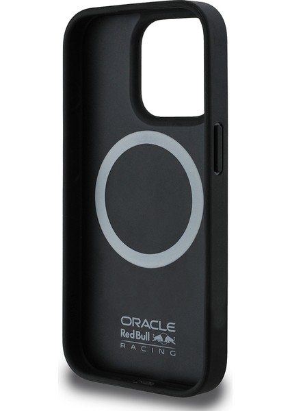 iPhone 15 Pro Max Kılıf Redbull Lisanslı Magsafe Uyumlu Karbon Fiber Parlayan Logolu Kapak Siyah fırsatları