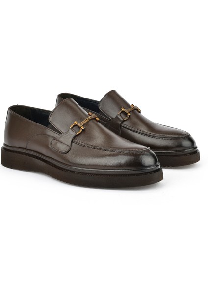 Erkek Deri Klasik Ayakkabı 15148Z872 Kahve fiyatları