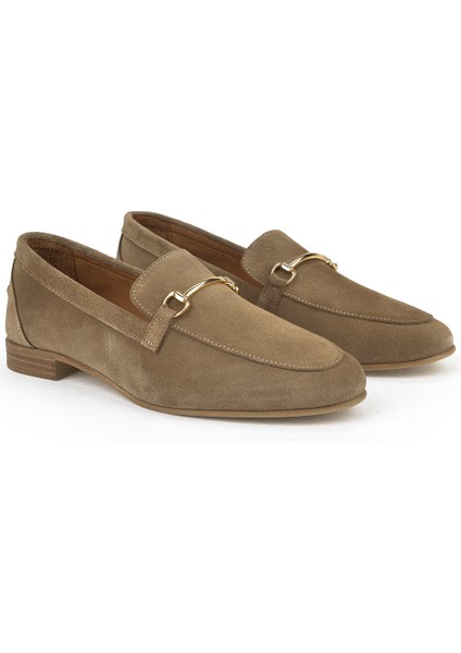 Deri Kadın Ayakkabı 1511033Z4830832 Vizon fiyatları