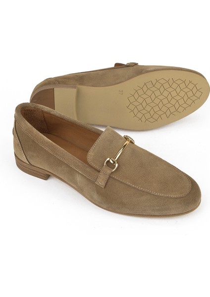 Deri Kadın Ayakkabı 1511033Z4830832 Vizon fırsatları