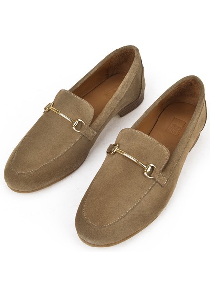 Deri Kadın Ayakkabı 1511033Z4830832 Vizon indirimleri