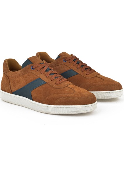 Erkek Deri Sneaker 151983ZX30 Taba fiyatları