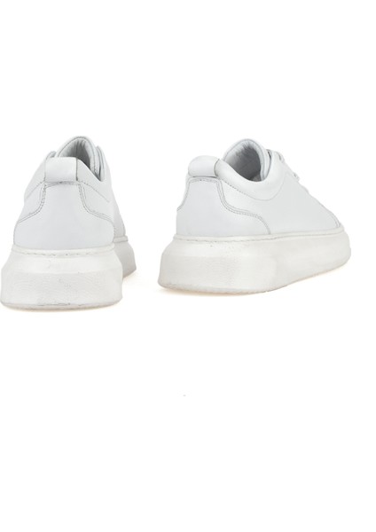 Erkek Deri Sneaker 151987Z133 Beyaz modelleri