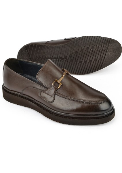 Erkek Deri Klasik Ayakkabı 15148Z872 Kahve fırsatları